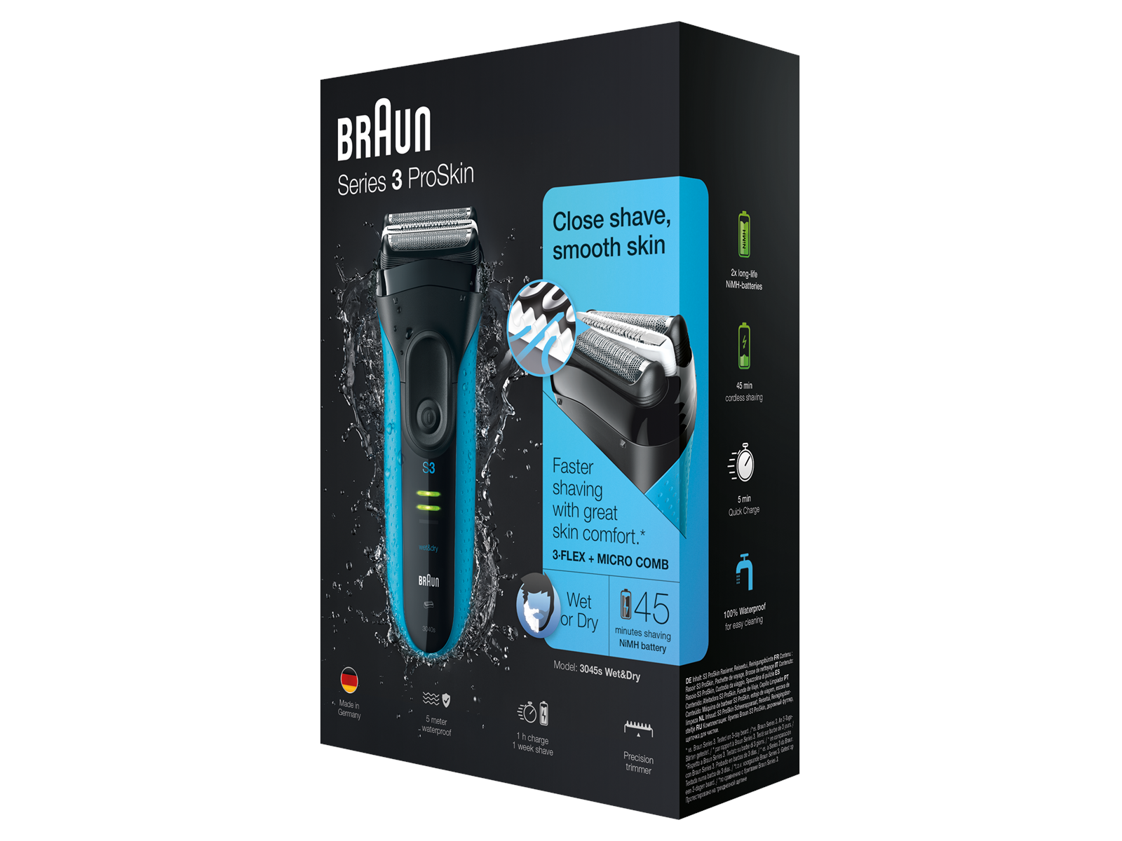 Braun Rasierapparate Series 3 ProSkin - 3045s Braun Rasierapparate Series 3 ProSkin - 3045s